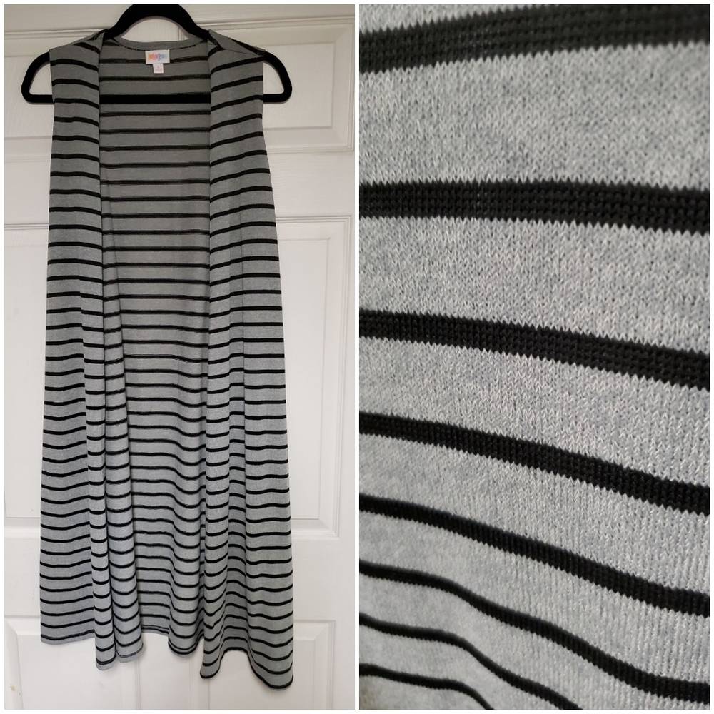 Small long-line Joy sweater vest (fits retail 6-8)